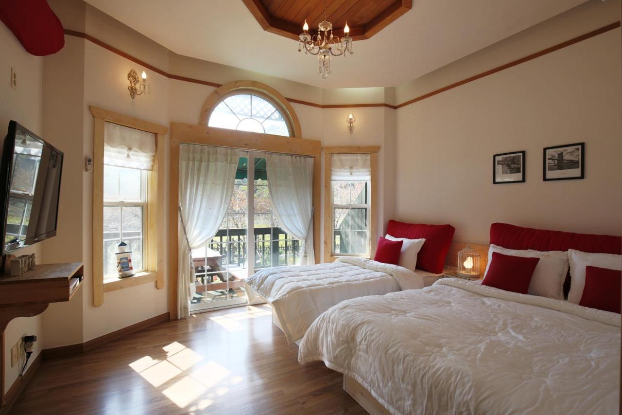 Gyeongju Jy Pension Bagian luar foto